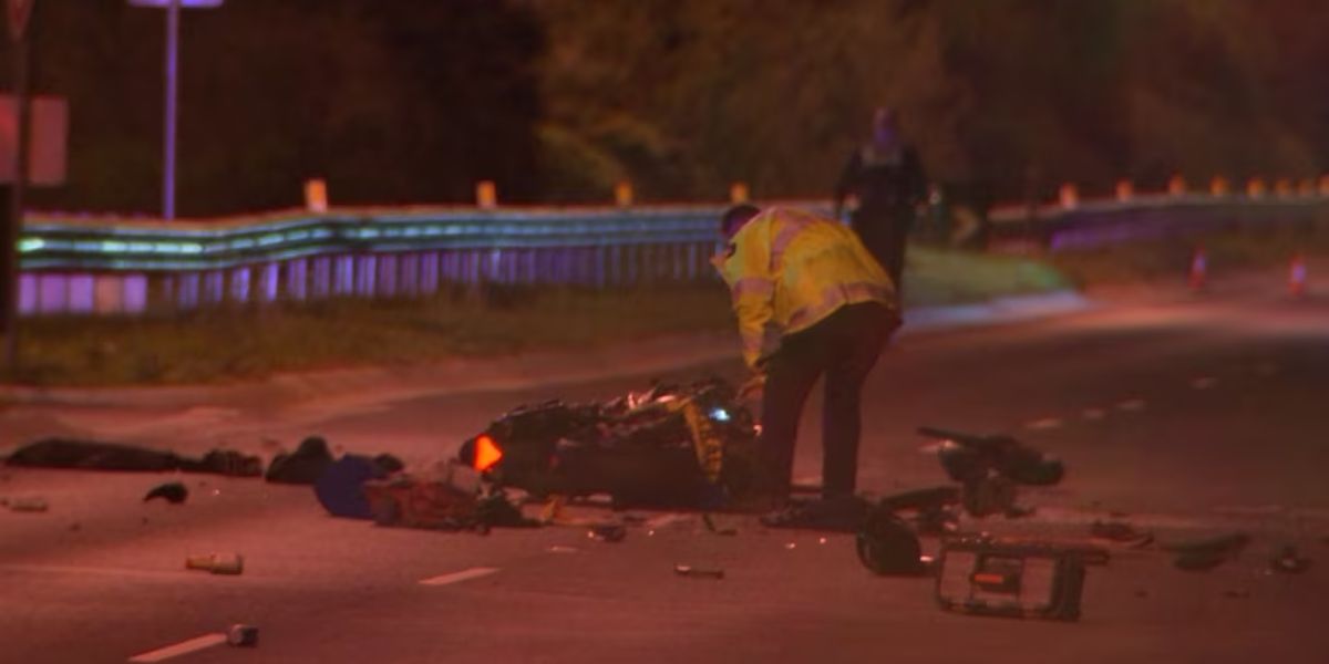 1 Dead, 1 Critically Injured in Separate Melbourne Motorcycle Crashes That Shut Down Roads