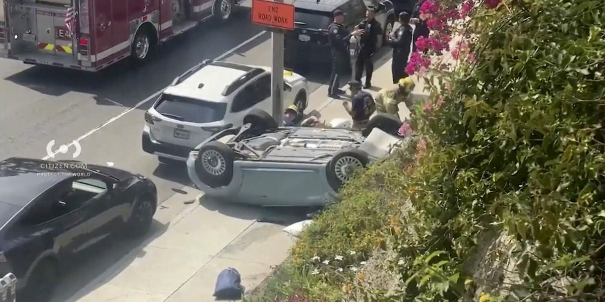Father Killed While Teaching Daughter to Drive in Laguna Beach After Car Plunges Off Cliff