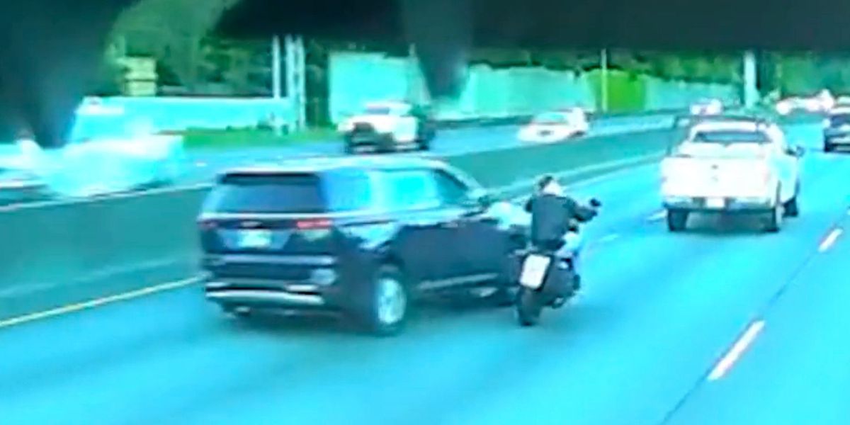 Motorcyclist Hospitalized, Driver Smirked Before Crash — Road Rage Suspect Faces Multiple Felonies