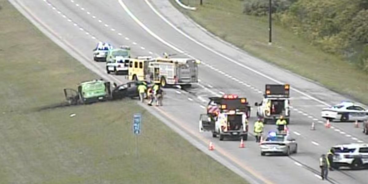 One Injured in Wrong-way Crash on I-75 Near I-675, Lanes Shut Down