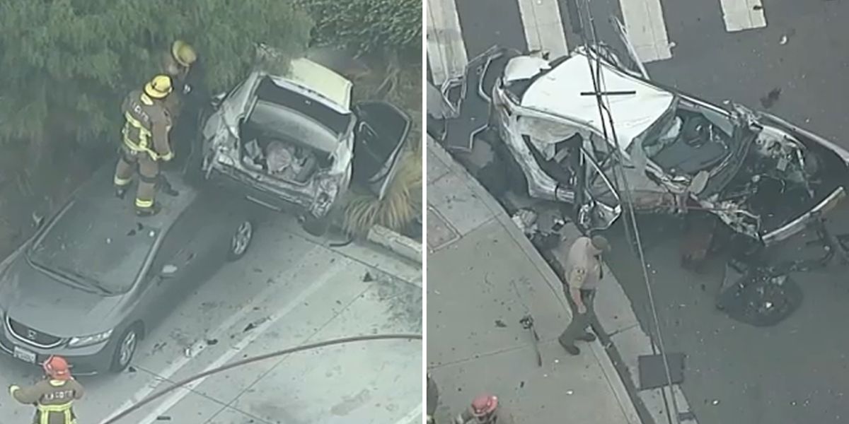 South Gate Crash on Memorial Day Kills 2 After Domestic Violence Suspect Slams Into Driver at High Speed